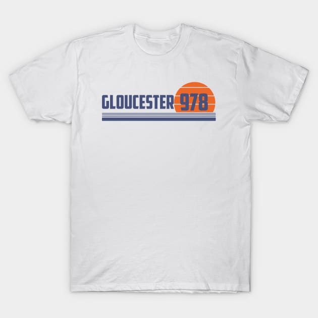 978 Gloucester Massachusetts Area Code T-Shirt by Eureka Shirts